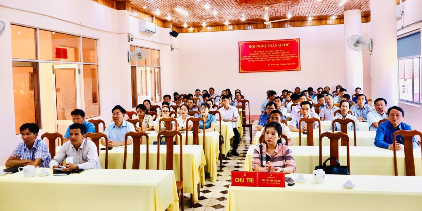 Hội nghị toàn quốc quán triệt, triển khai thực hiện Nghi quyết số 66-NQ/TW và Nghị quyết số 68-NQ/TW của Bộ Chính trị